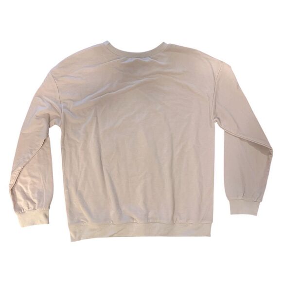 Women’s Halloween Gnome Light Beige Lightweight Sweater Top - Picture 2 of 3